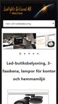 Mobile Screenshot of ledlights.se