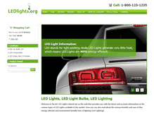 Tablet Screenshot of ledlights.org